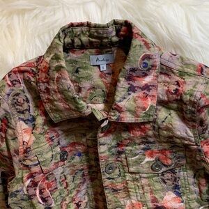 Arche Women's Vibrant Multicolor Jean Jacket